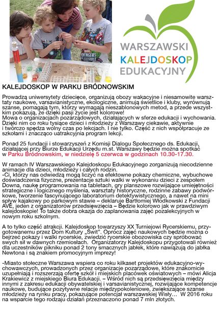 kalejdoskop edukacyjny, zajecia edukacyjne dla dzieci